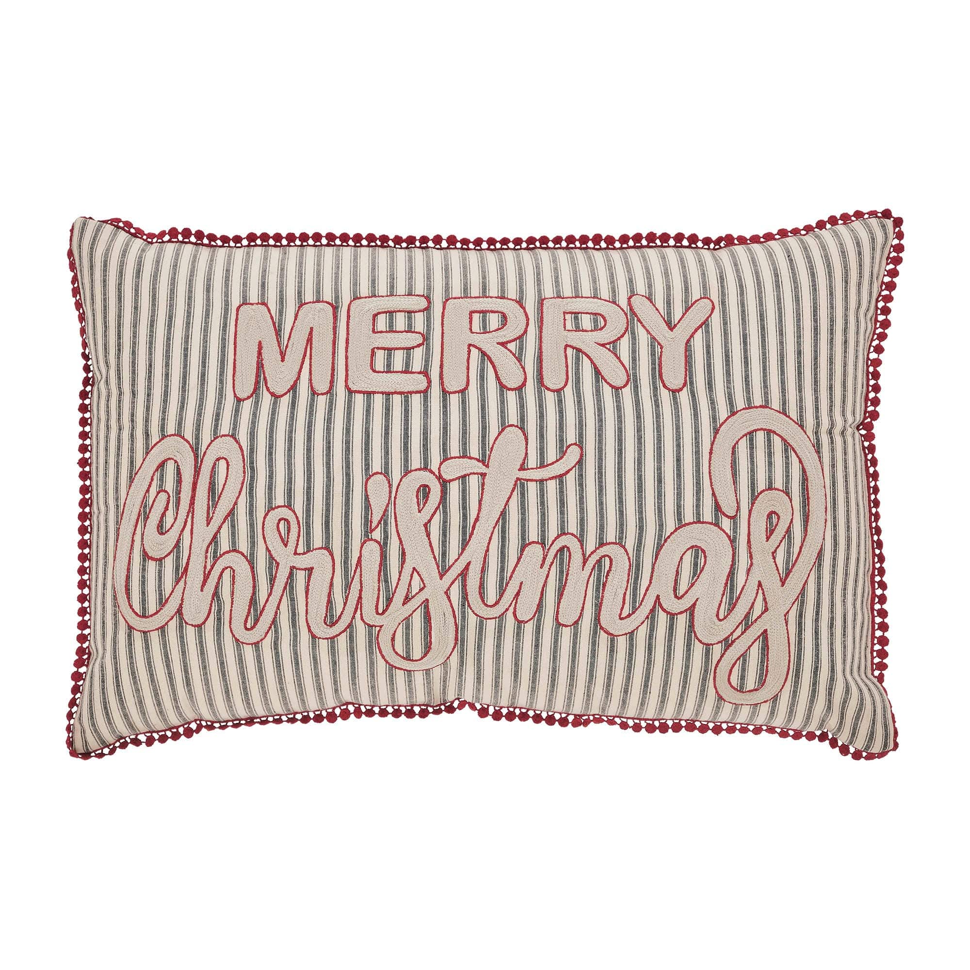 Sawyer Mill Merry Christmas Pillow