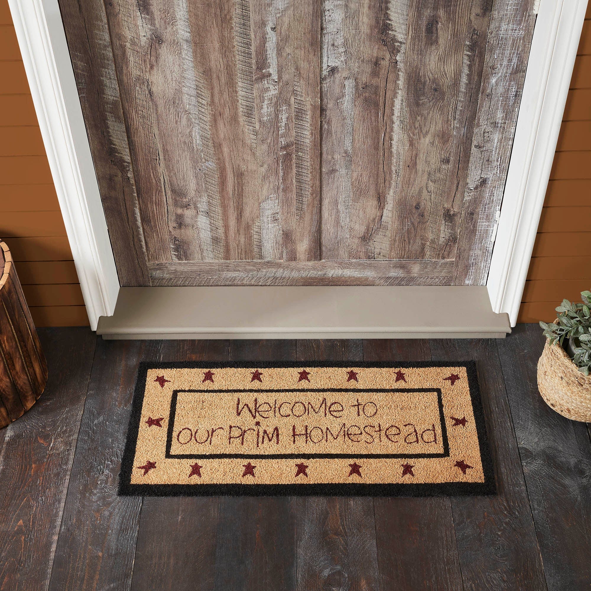 Connell Coir Prim Welcome Mat