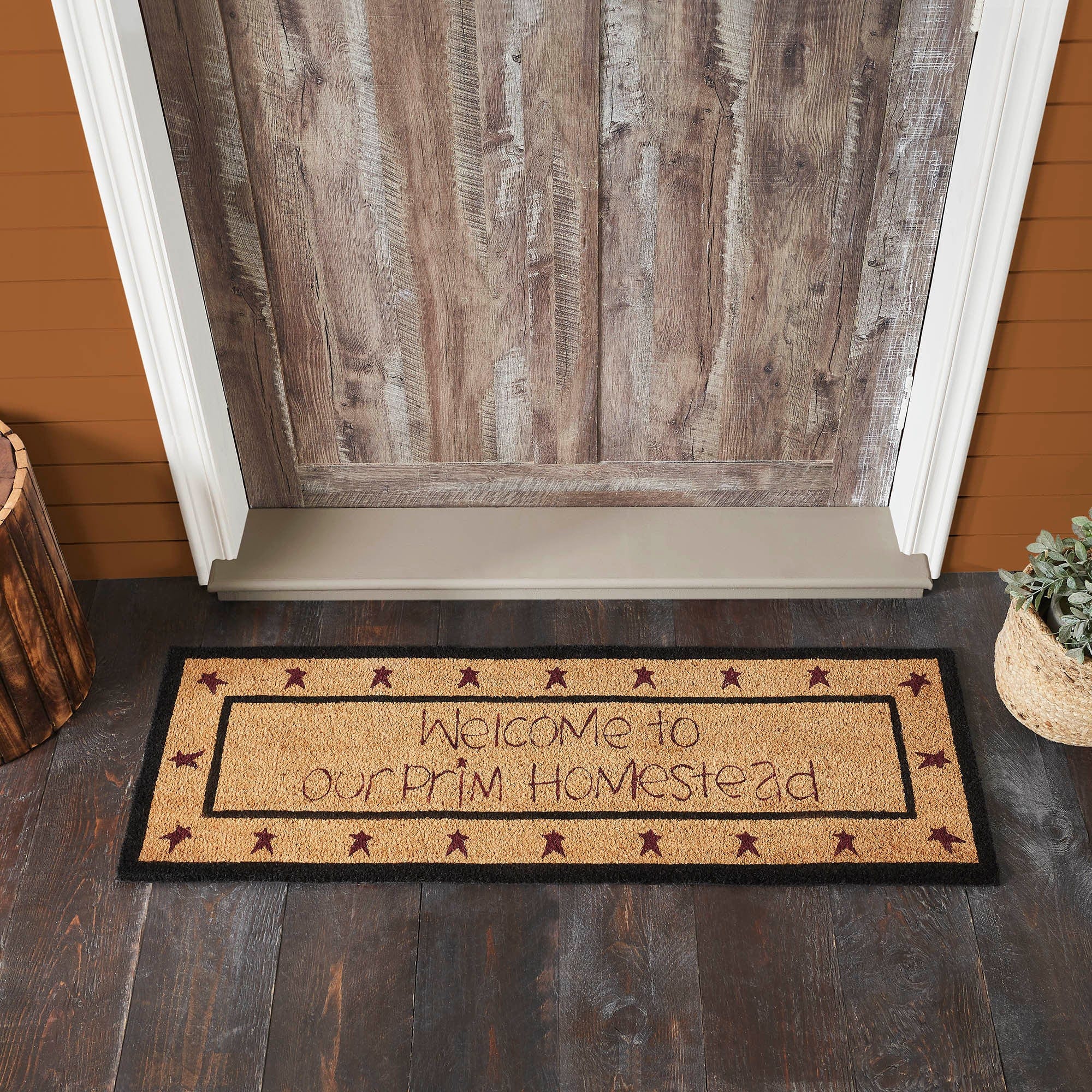 Connell Coir Prim Welcome Mat