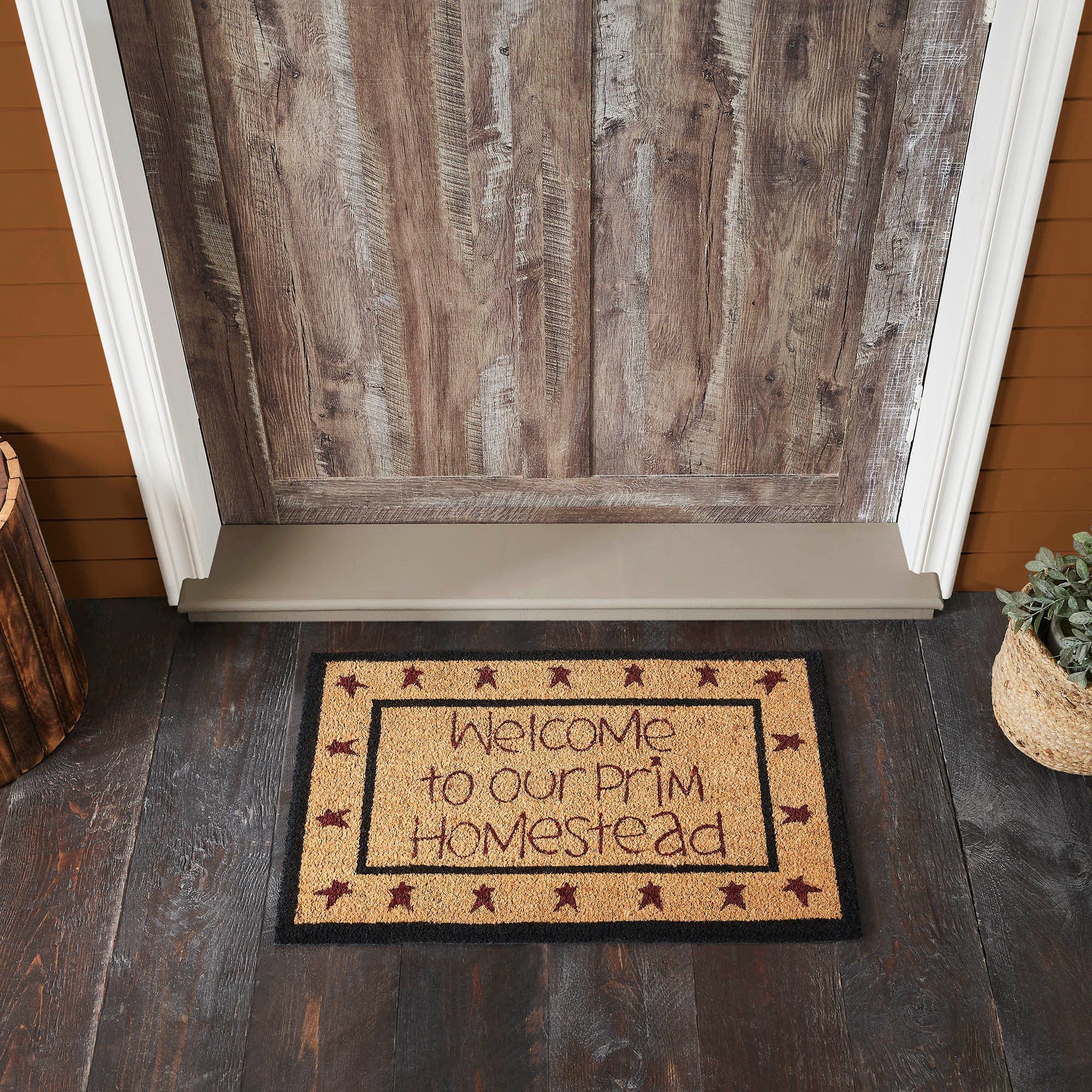 Connell Coir Prim Welcome Mat