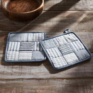 Sawyer Mill Blue Pot Holder Set of 2