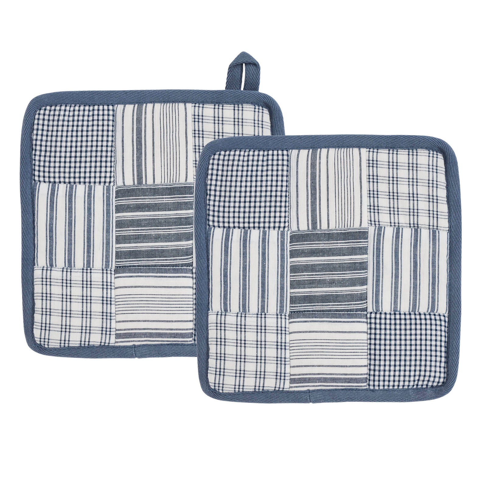 Sawyer Mill Blue Pot Holder Set of 2