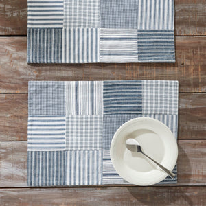 Sawyer Mill Blue Quilted Placemat Set of 2