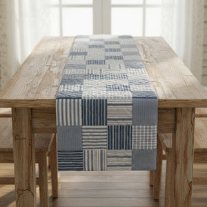 Sawyer Mill Blue Quilted Table Runner