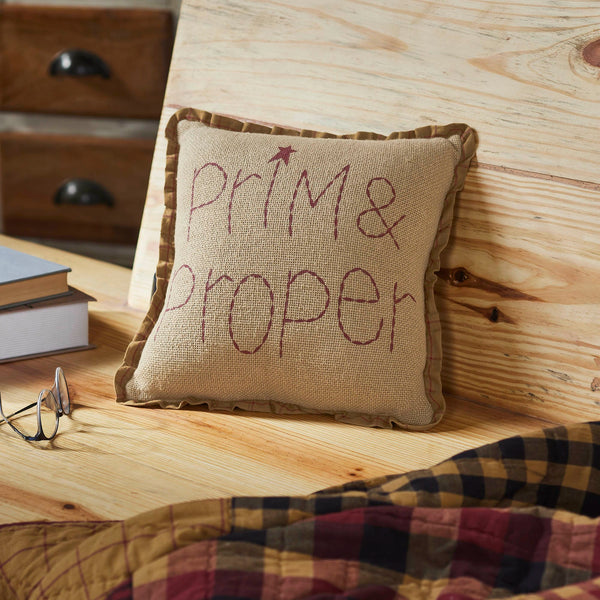 Connell Prim and Proper Pillow - Retro Barn Country Linens