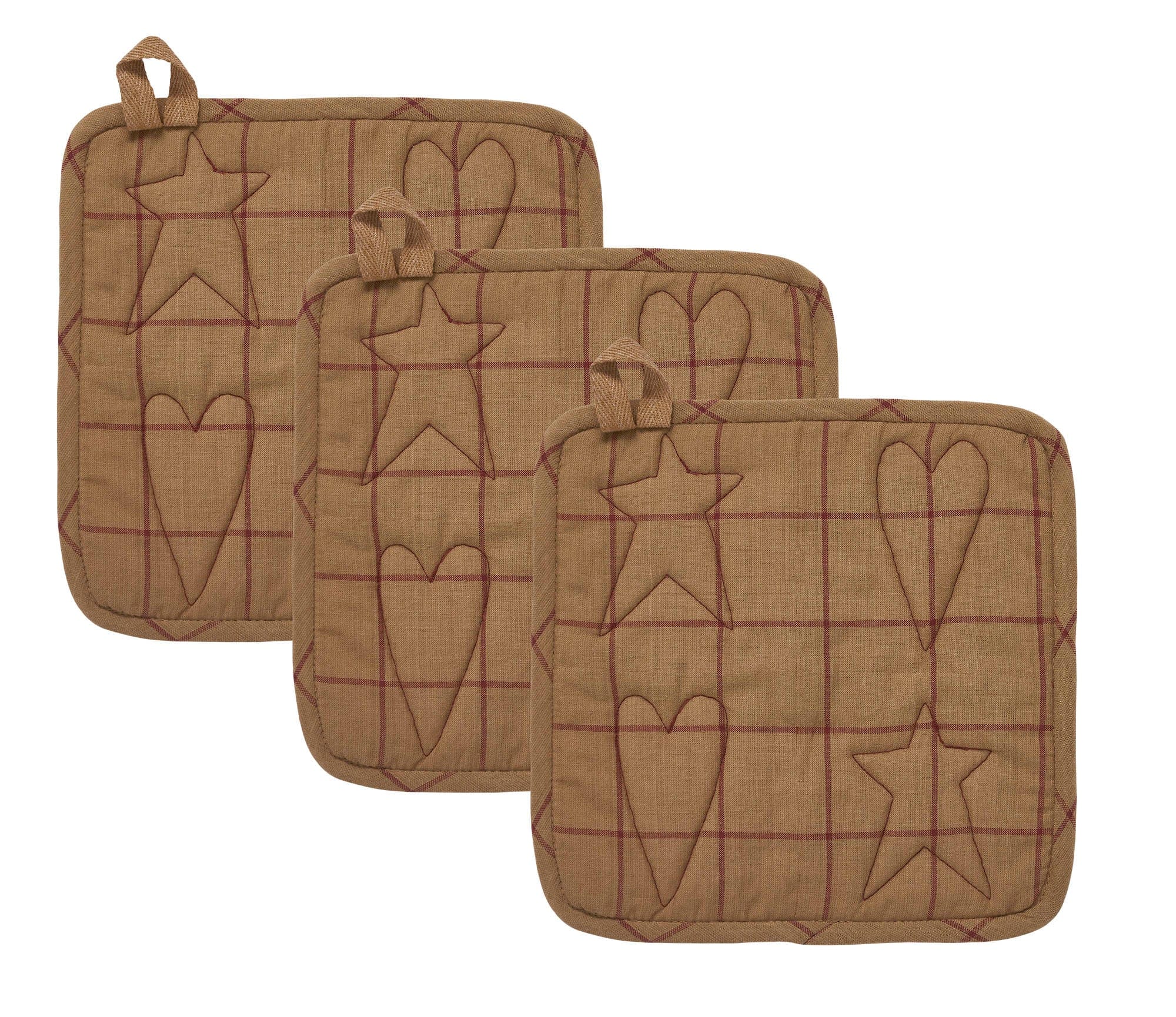 Connell Patchwork Pot Holder Set of 3