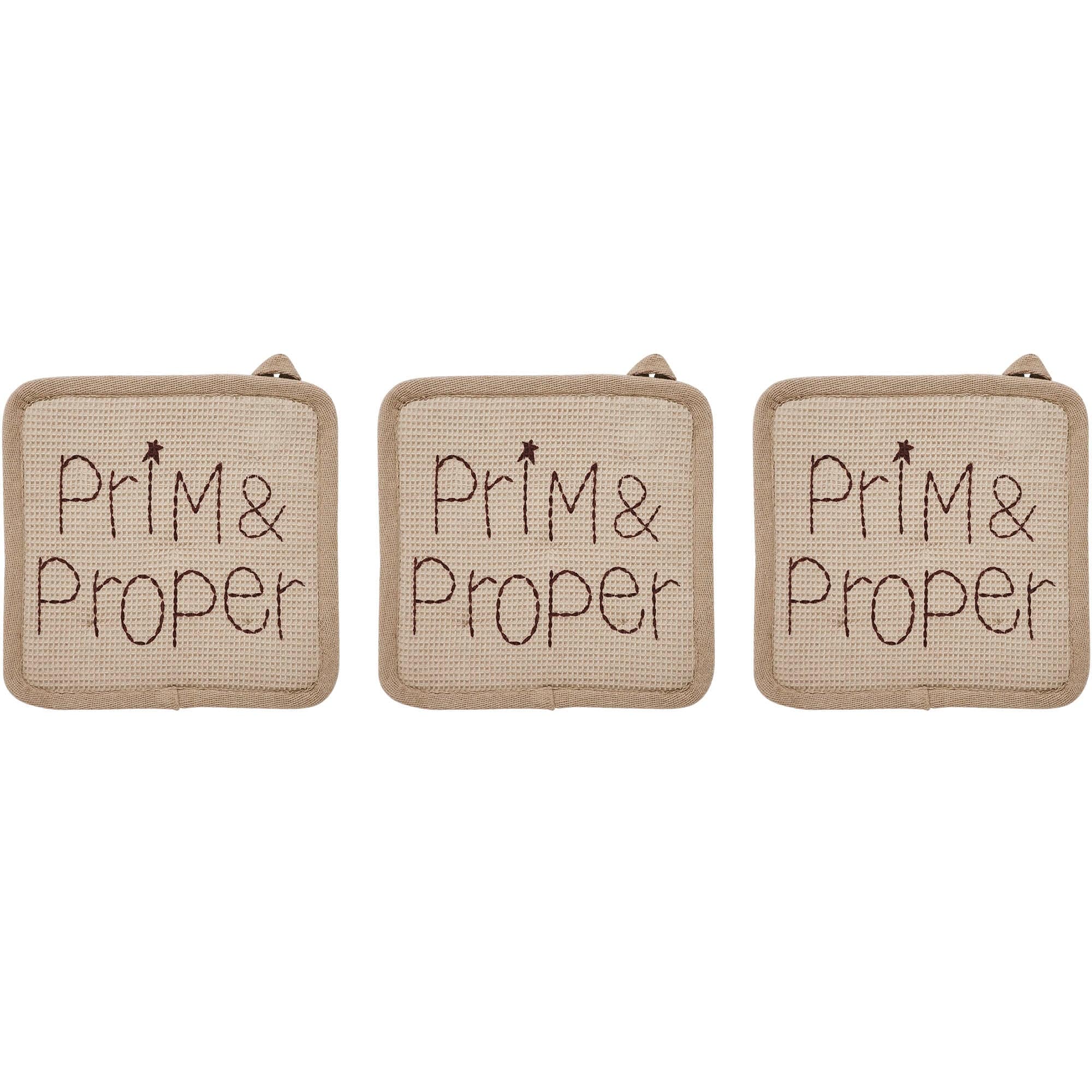 Connell Prim and Proper Pot Holder Set of 3