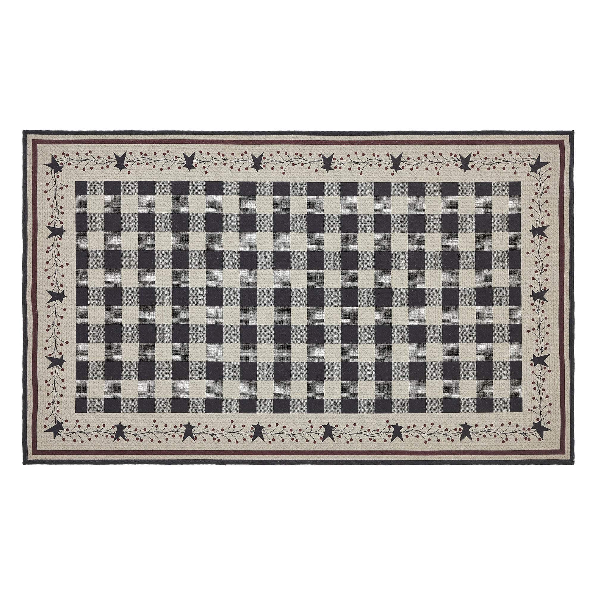 Pip Vinestar Rectangle Rug w/ Latex Backing