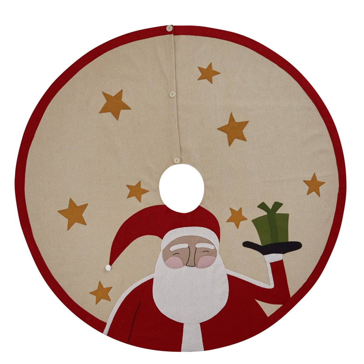 Snow Friends Santa Tree Skirt