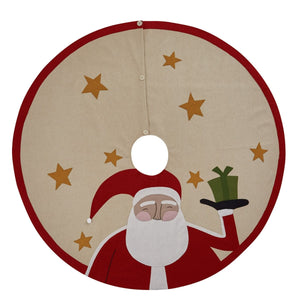 Snow Friends Santa Tree Skirt