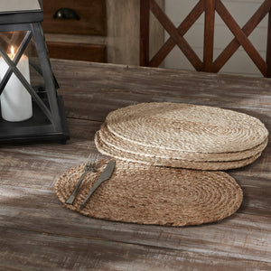 Natural Jute Braided Placemat Set of 4