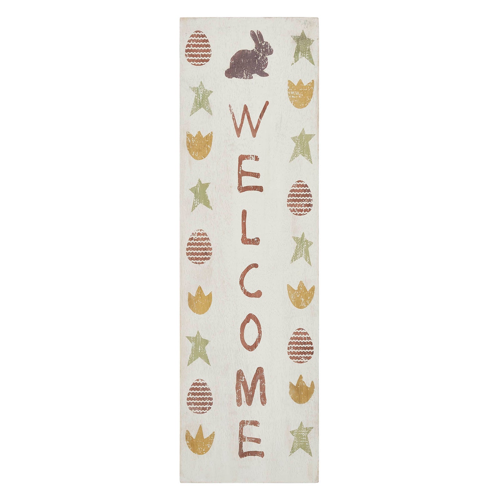 Easter Welcome Wooden Sign