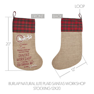 Santa's Workshop Stocking