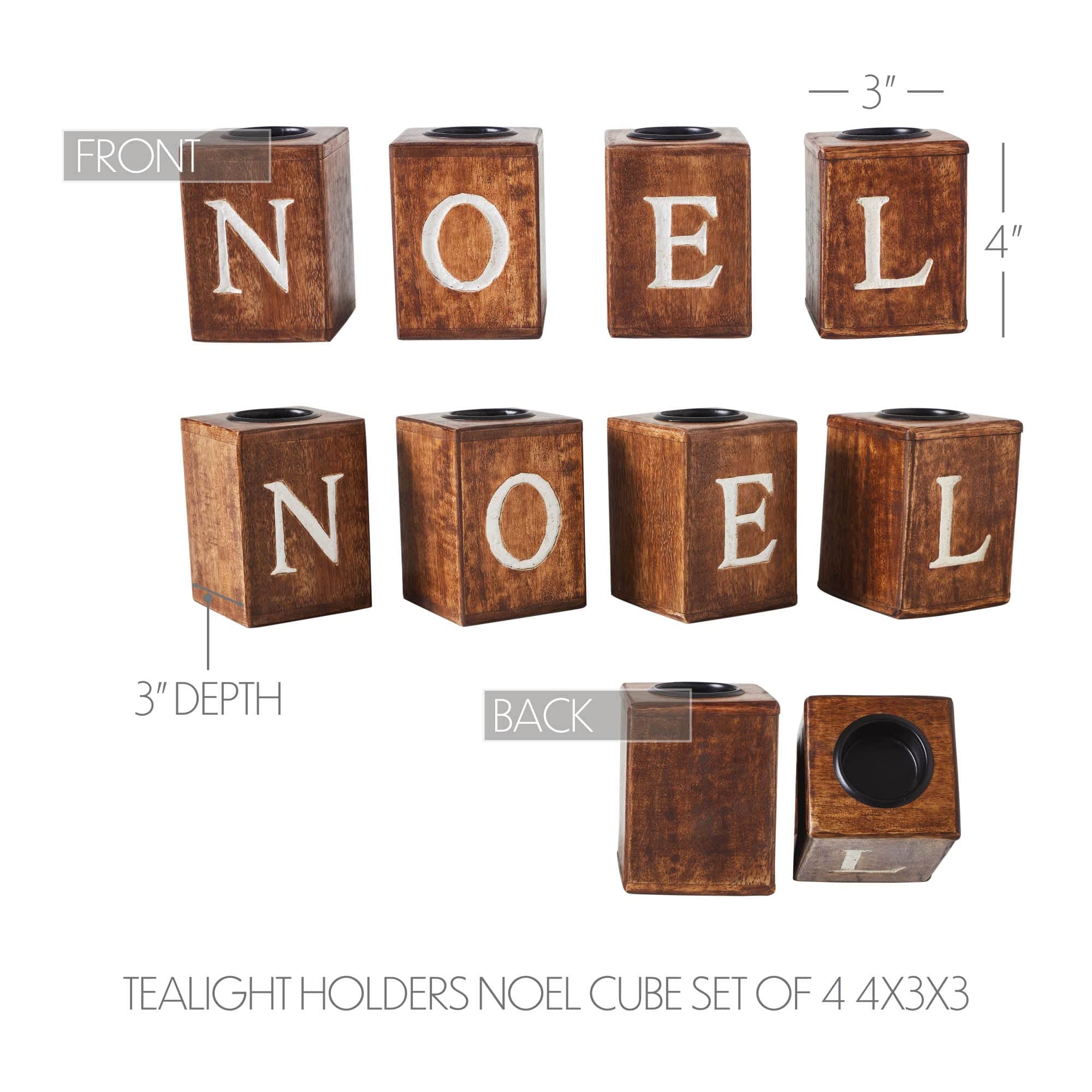 Noel Tealight Holder Set