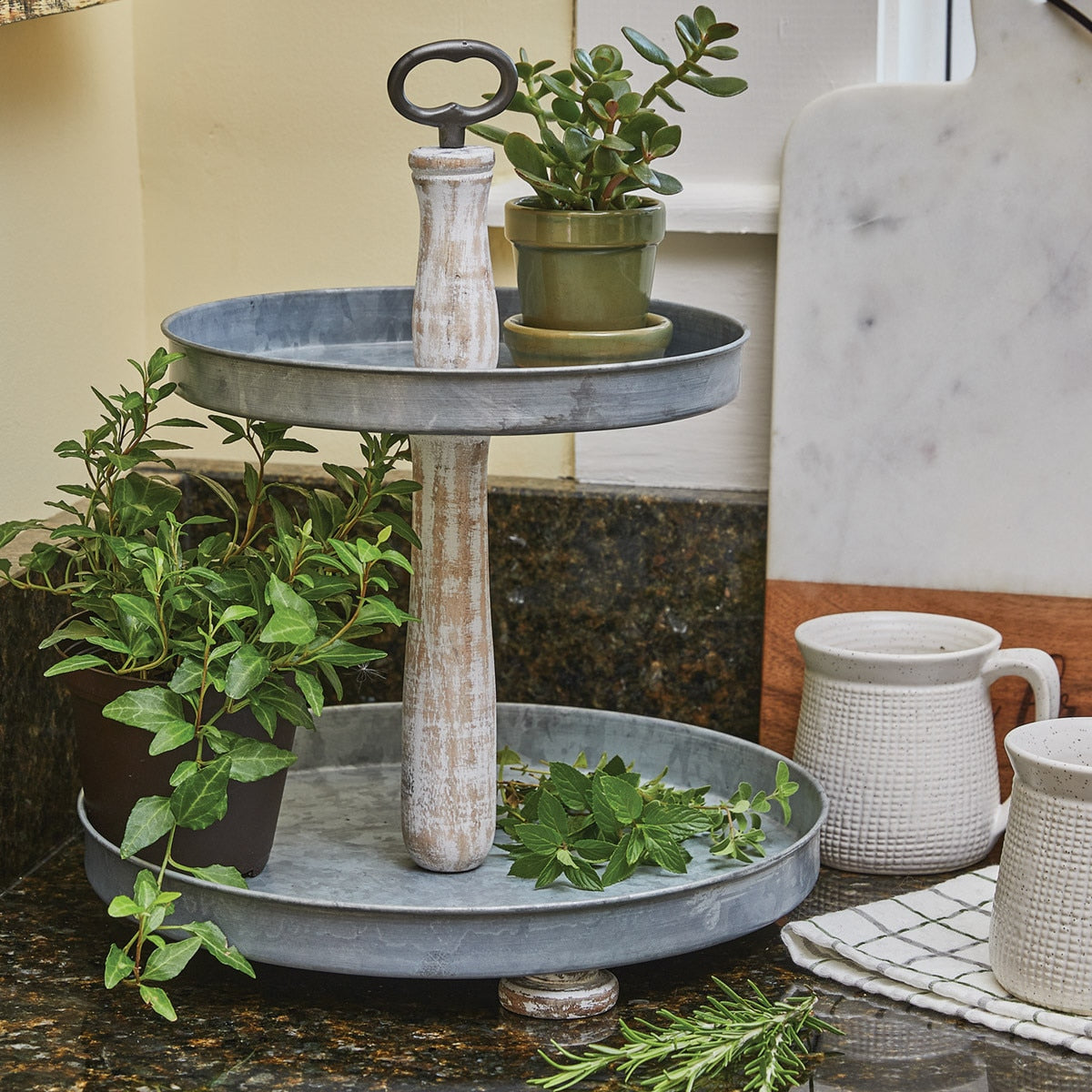 Vintage 2 Tier Organizer