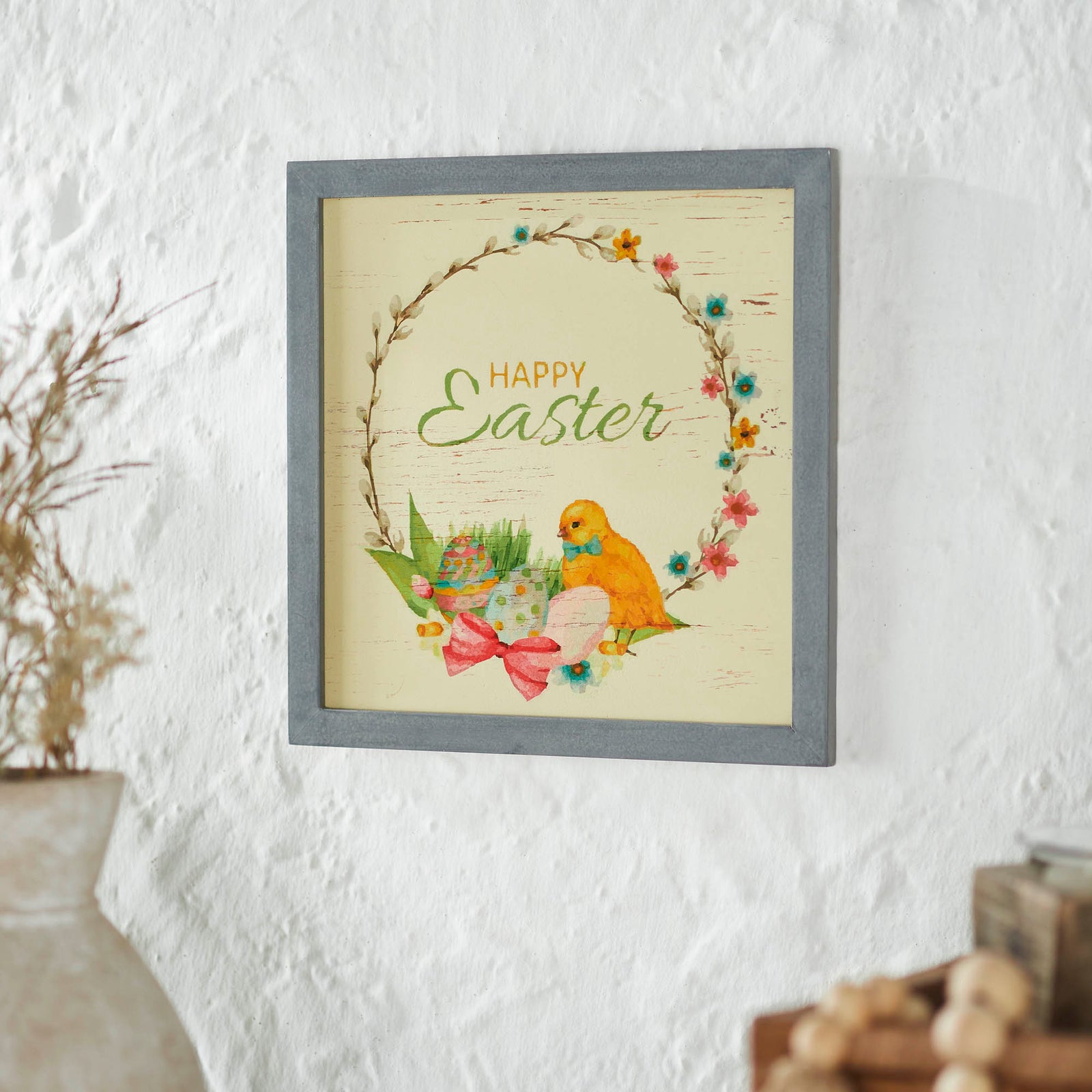 Happy Easter Vintage Style Sign