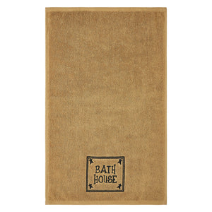 Bath House Embroidered Hand Towel Set of 2