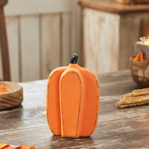 Wooden Pumpkin Shelf Sitter