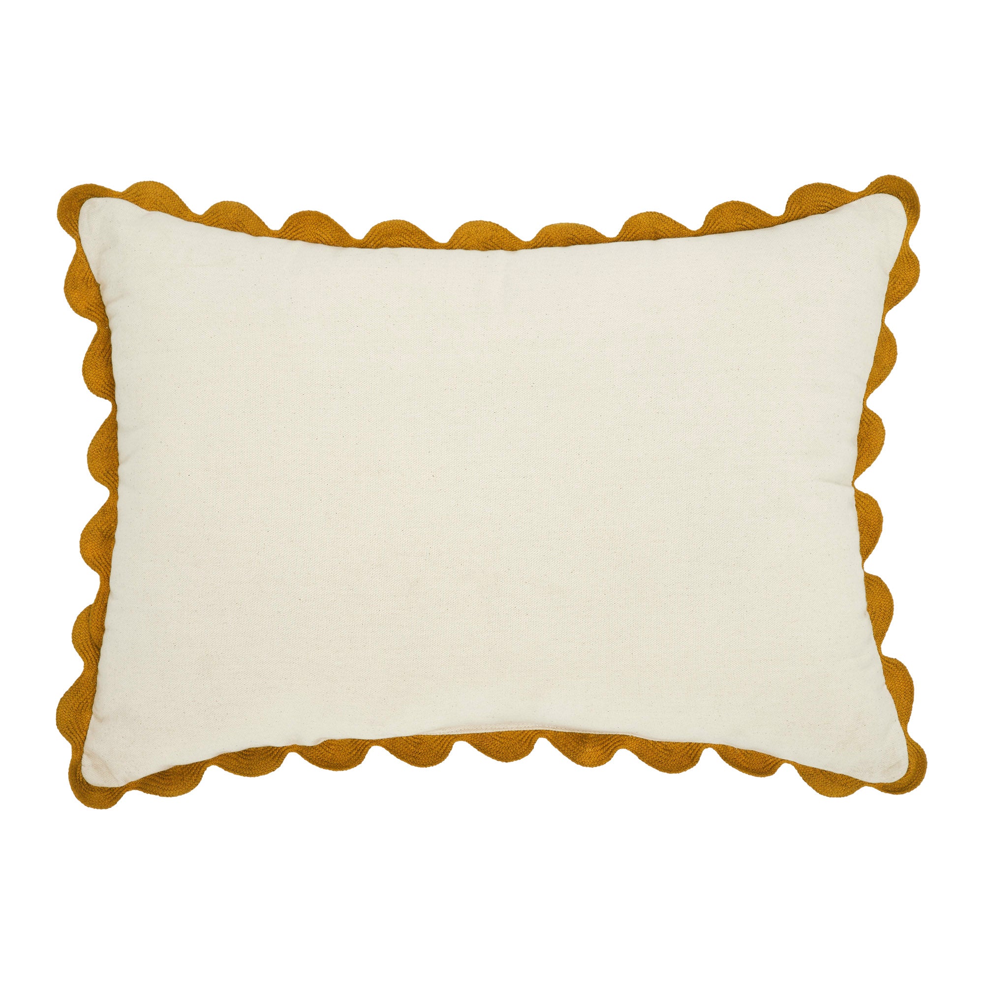 Embroidered Woodland Mushrooms Pillow