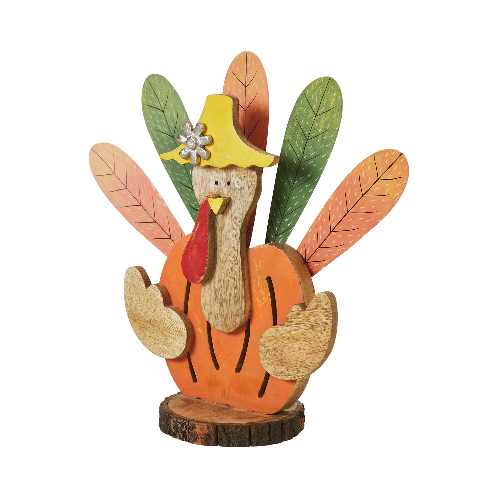 Wooden Turkey Shelf Sitter