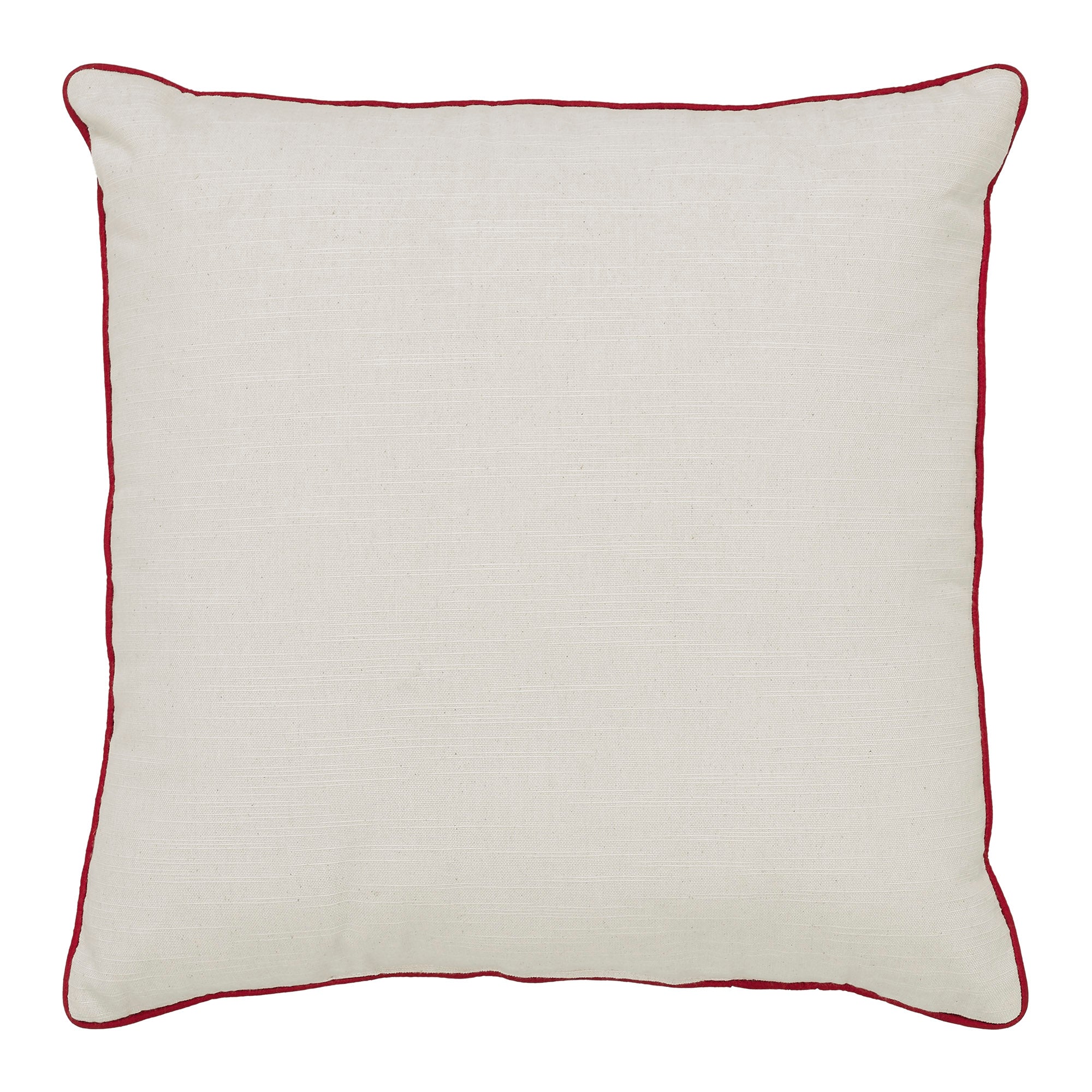 Candy Cane and Holly Pillow