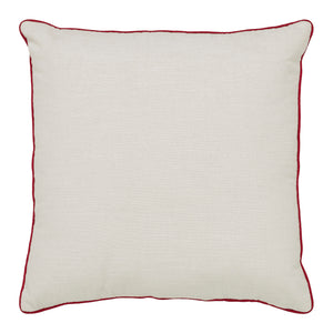 Candy Cane and Holly Pillow