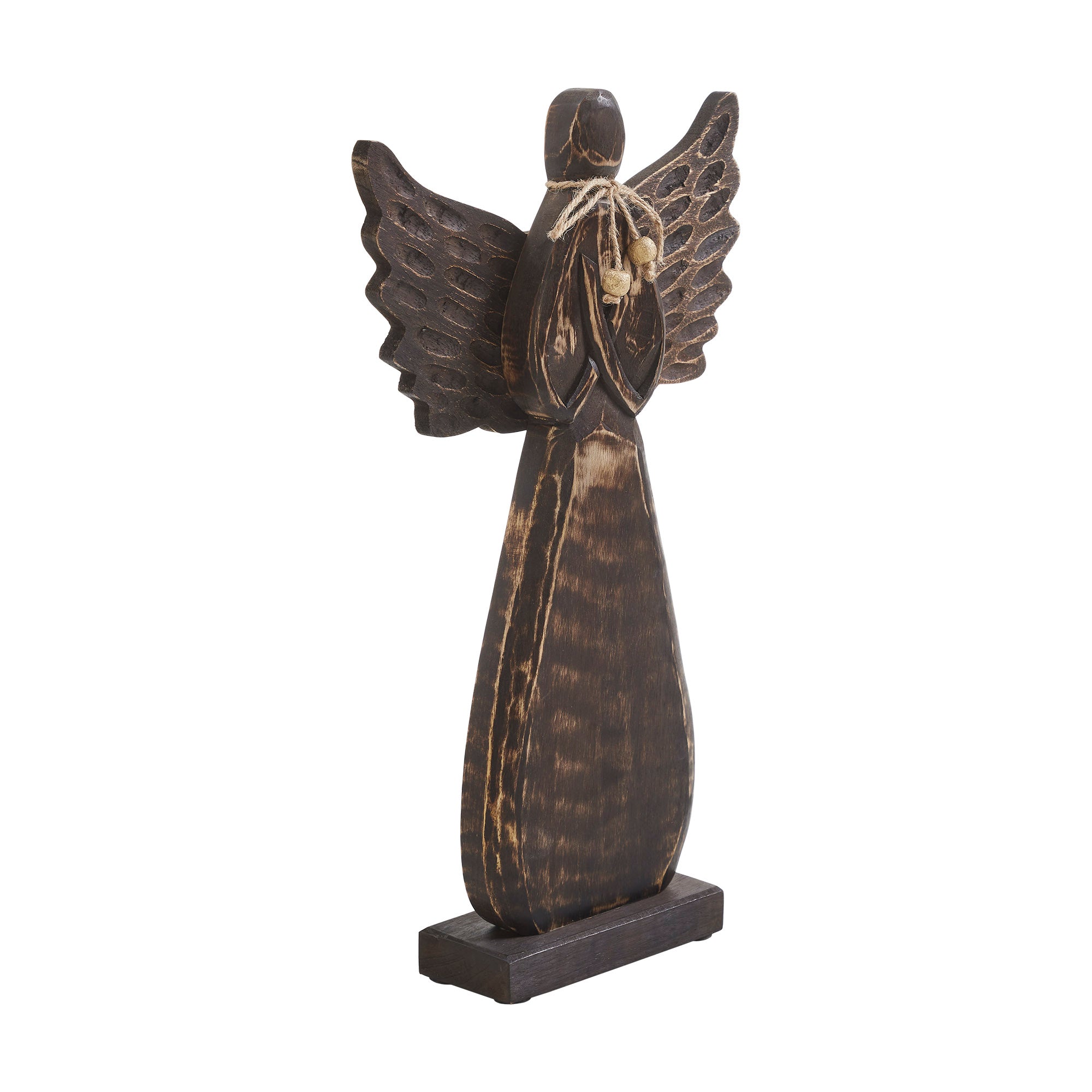 Blessings Dark Wooden Angel