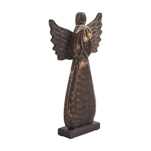Blessings Dark Wooden Angel