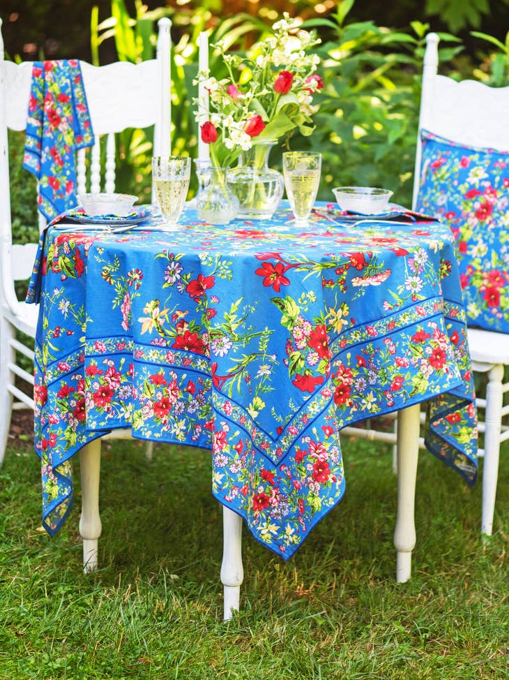 Graceful Garden Tablecloth