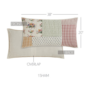 Rosehill Cottage Patchwork Sham