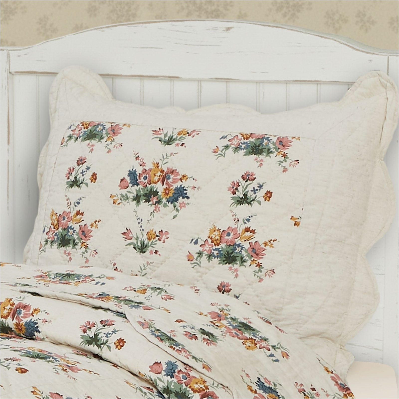 Rosehill Cottage Floral Print Sham