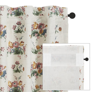 Rosehill Cottage Ruffled Valance