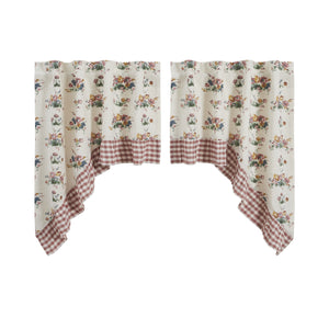 Rosehill Cottage Ruffled Swag