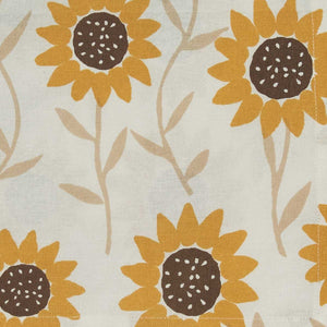 Sunflower Print Napkin Set of 4