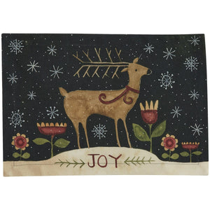 Joyful Deer Placemat Set of 4