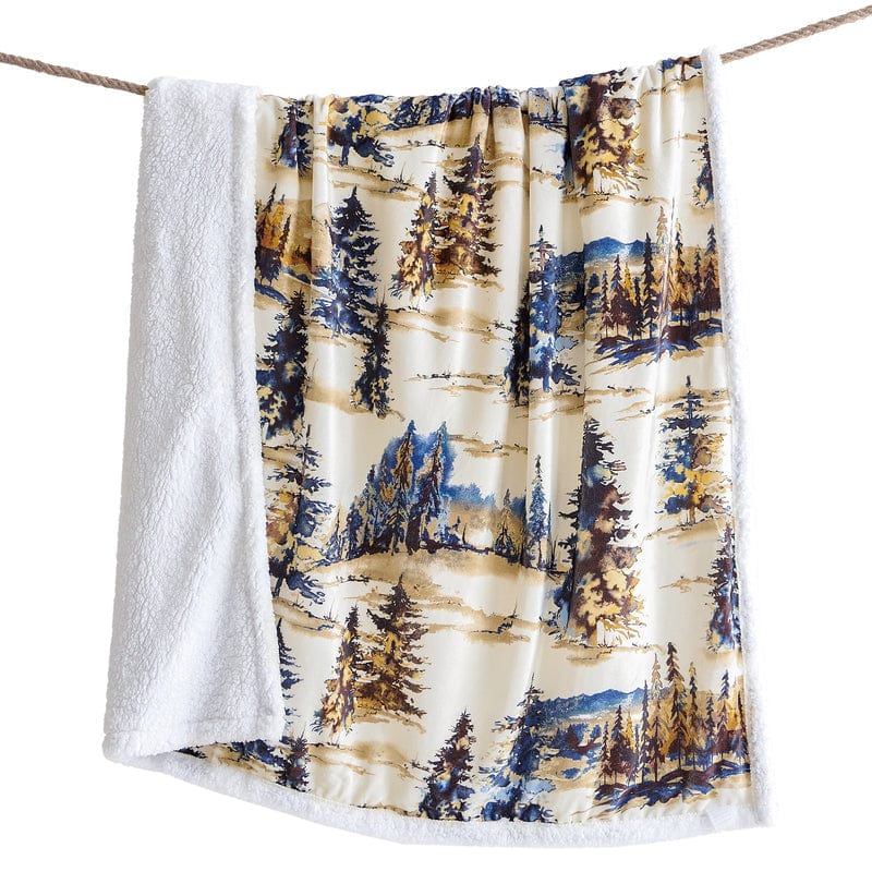 Acadia Sherpa Throw