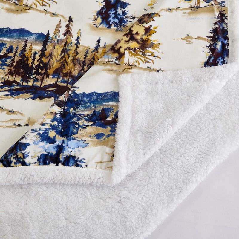 Acadia Sherpa Throw