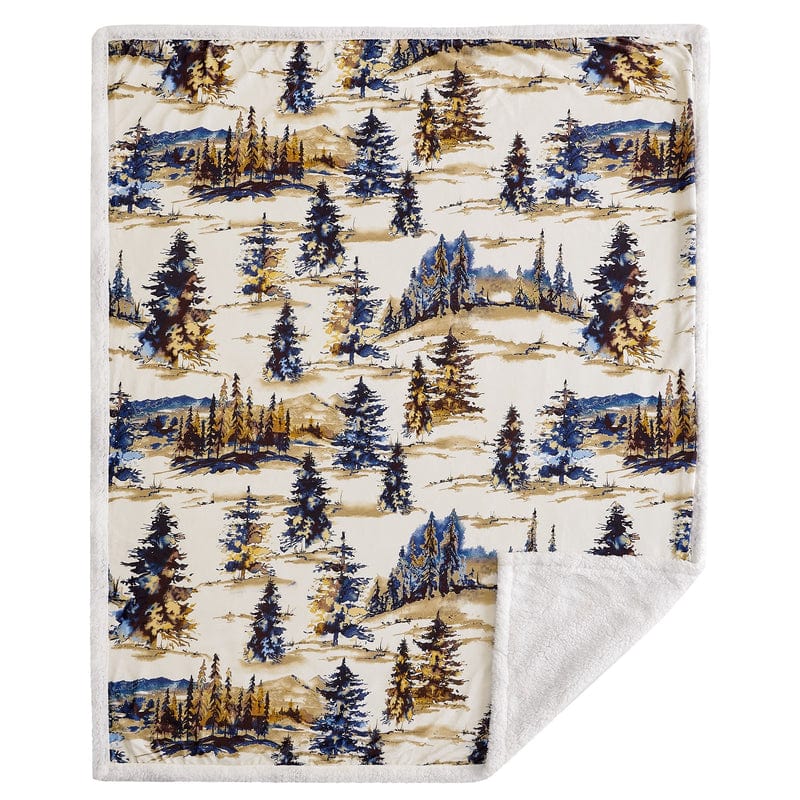 Acadia Sherpa Throw