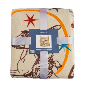 Western Adventure Sherpa Throw and Pillows - 3 Piece Set