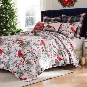 Cardinal Paid Quilt Set