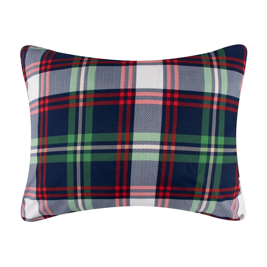 Cardinal Plaid Pillow Sham