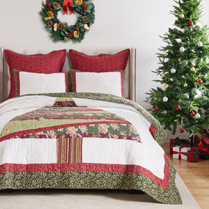 Christmas Tree Quilt Set