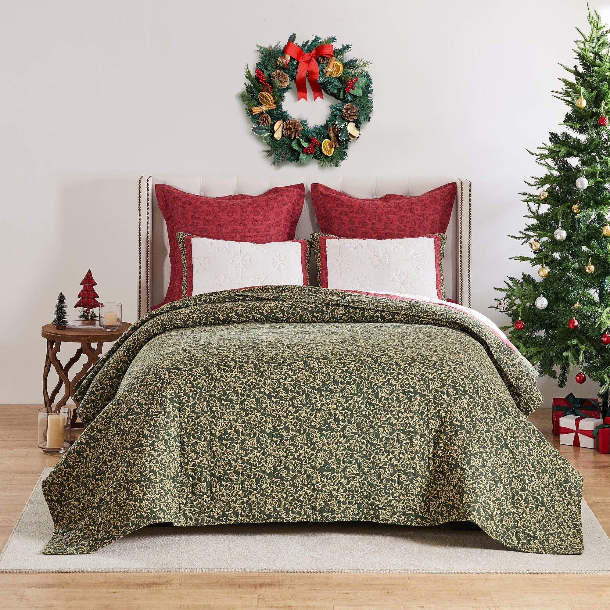 Christmas Tree Quilt Set