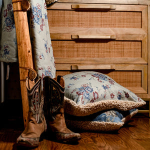 Rosabel Washed Denim Pillow