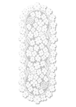 Dogwood Lace Table Runner 53"