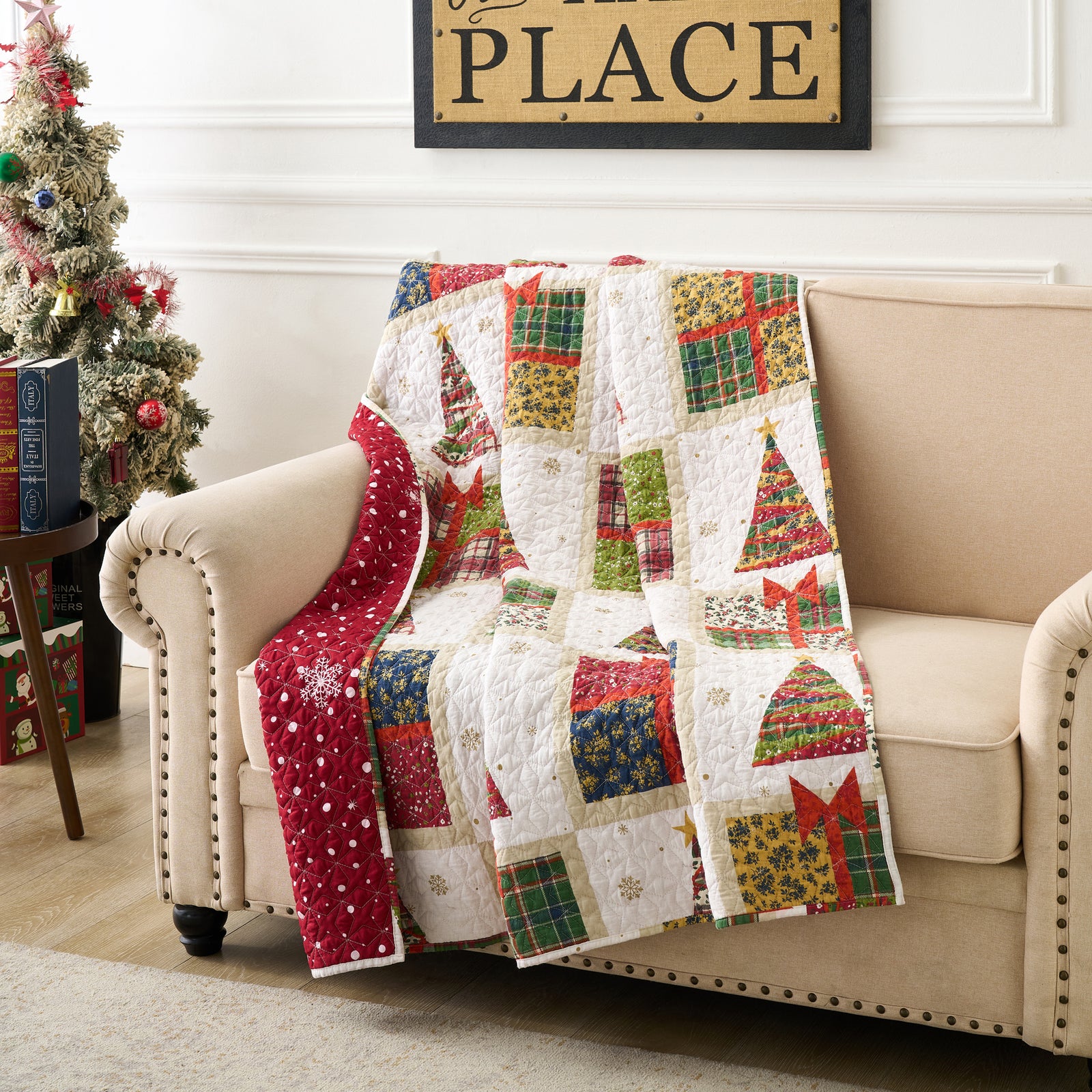 Deck the Halls Throw Blanket