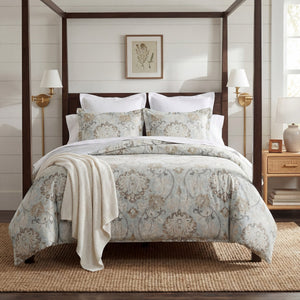 Dalia Washable Linen Blend Comforter/ Duvet Cover Set