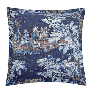 Provence Navy Euro Sham