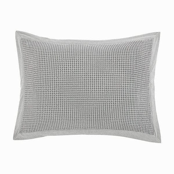 Waffle Weave Cotton Pillow Sham Set