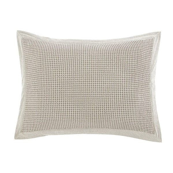 Waffle Weave Cotton Pillow Sham Set